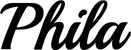 Produktbeispiel Schriftzug - Phila