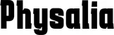 Produktbeispiel Schriftzug - Physalia