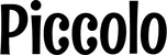 Produktbeispiel Schriftzug - Piccolo