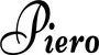 Produktbeispiel Schriftzug - Piero