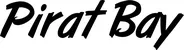 Produktbeispiel Schriftzug - Pirat Bay