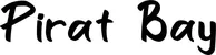 Produktbeispiel Schriftzug - Pirat Bay