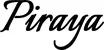 Produktbeispiel Schriftzug - Piraya