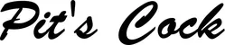Produktbeispiel Schriftzug - Pit's Cock