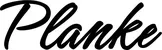Produktbeispiel Schriftzug - Planke
