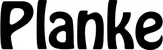 Produktbeispiel Schriftzug - Planke