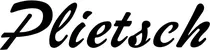 Produktbeispiel Schriftzug - Plietsch
