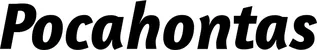 Produktbeispiel Schriftzug - Pocahontas