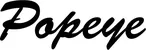 Produktbeispiel Schriftzug - Popeye