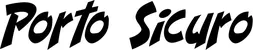 Produktbeispiel Schriftzug - Porto Sicuro