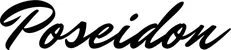 Produktbeispiel Schriftzug - Poseidon
