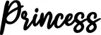Produktbeispiel Schriftzug - Princess