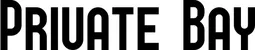 Produktbeispiel Schriftzug - Private Bay