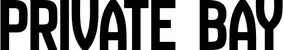 Produktbeispiel Schriftzug - Private Bay