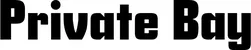 Produktbeispiel Schriftzug - Private Bay