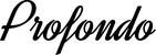 Produktbeispiel Schriftzug - Profondo