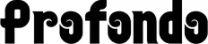 Produktbeispiel Schriftzug - Profondo