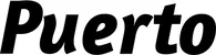 Produktbeispiel Schriftzug - Puerto