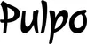 Produktbeispiel Schriftzug - Pulpo