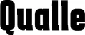 Produktbeispiel Schriftzug - Qualle