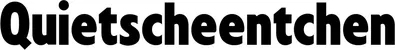 Produktbeispiel Schriftzug - Quietscheentchen