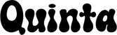 Produktbeispiel Schriftzug - Quinta