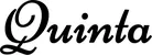 Produktbeispiel Schriftzug - Quinta