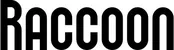 Produktbeispiel Schriftzug - Raccoon