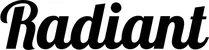 Produktbeispiel Schriftzug - Radiant