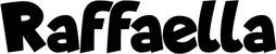 Produktbeispiel Schriftzug - Raffaella