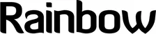 Produktbeispiel Schriftzug - Rainbow