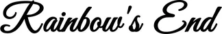 Produktbeispiel Schriftzug - Rainbow's End