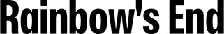 Produktbeispiel Schriftzug - Rainbow's End
