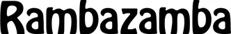 Produktbeispiel Schriftzug - Rambazamba