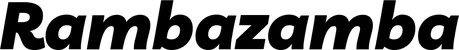 Produktbeispiel Schriftzug - Rambazamba