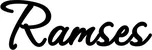 Produktbeispiel Schriftzug - Ramses