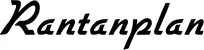 Produktbeispiel Schriftzug - Rantanplan