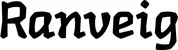 Produktbeispiel Schriftzug - Ranveig