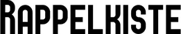 Produktbeispiel Schriftzug - Rappelkiste
