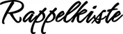 Produktbeispiel Schriftzug - Rappelkiste