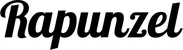 Produktbeispiel Schriftzug - Rapunzel