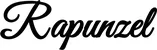 Produktbeispiel Schriftzug - Rapunzel
