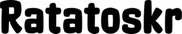 Produktbeispiel Schriftzug - Ratatoskr