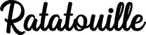 Produktbeispiel Schriftzug - Ratatouille