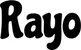Produktbeispiel Schriftzug - Rayo