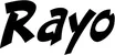 Produktbeispiel Schriftzug - Rayo