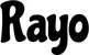 Produktbeispiel Schriftzug - Rayo
