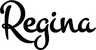 Produktbeispiel Schriftzug - Regina