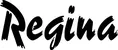 Produktbeispiel Schriftzug - Regina