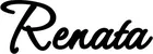 Produktbeispiel Schriftzug - Renata